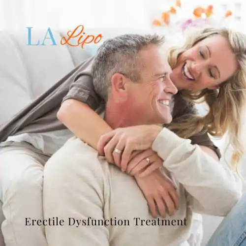 LA-EMS Wembley Park treatment - happy couple together.