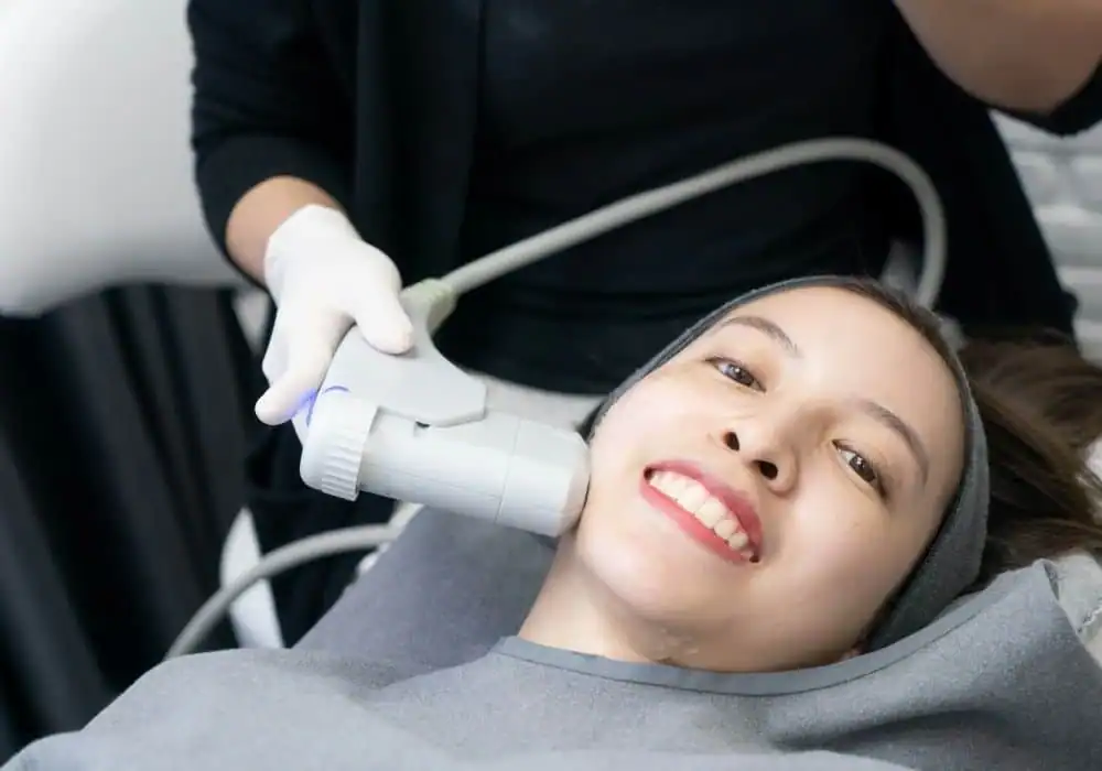HIFU treatment Wembley Park in progress
