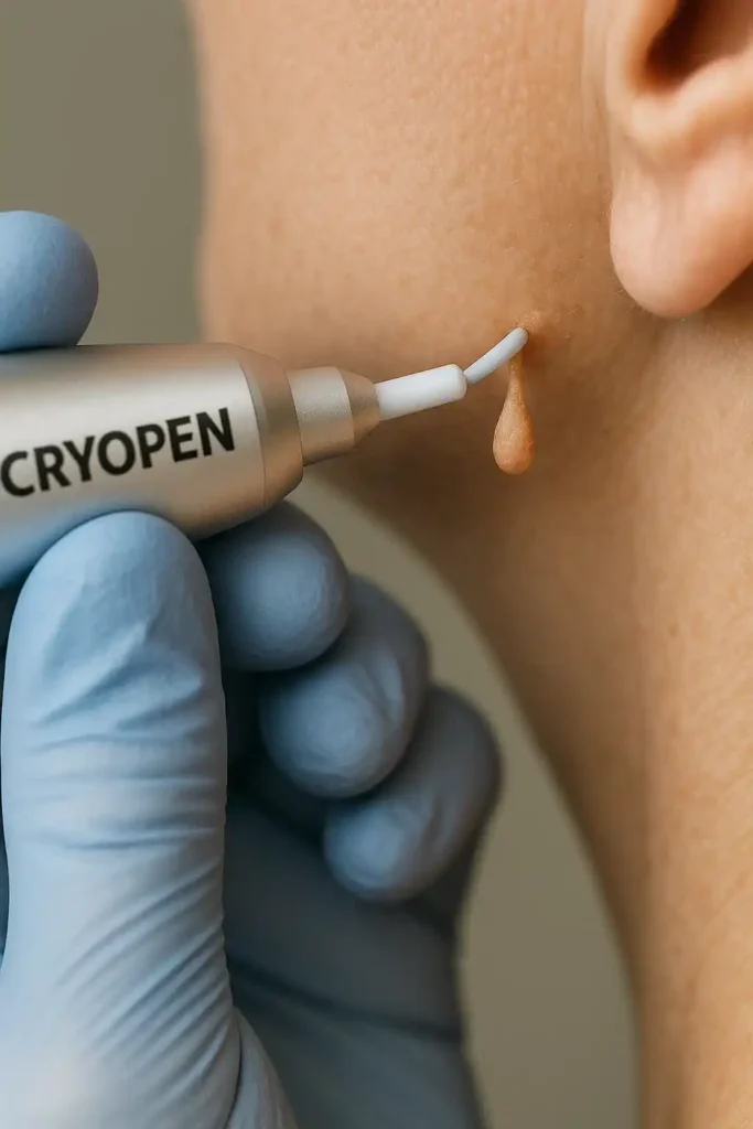 Cryopen for skin tags removal Wembley Park speak to our team today!
